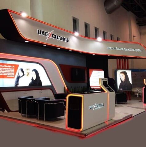 UAE Exchange stand